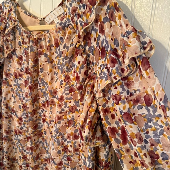Karlie Floral Long Sleeve Floral Medium Dress - Picture 4 of 6